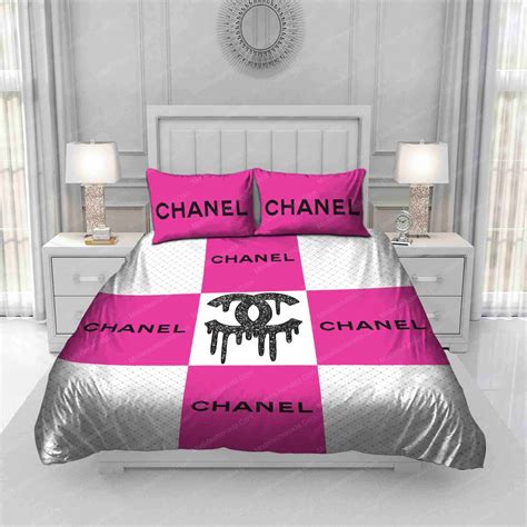 chanel beddin set|chanel bedding set king size.